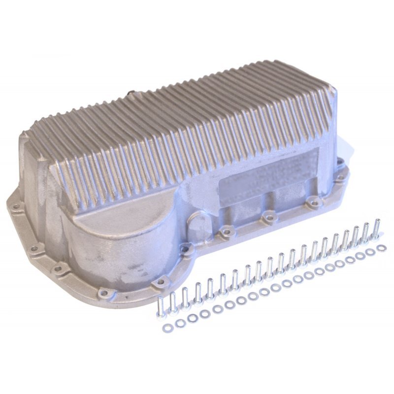 Aluminium Ölwanne mit Ölschotten und Kühlrippen VW Golf Passat Scirocco Corrado 16V / 8V / G60